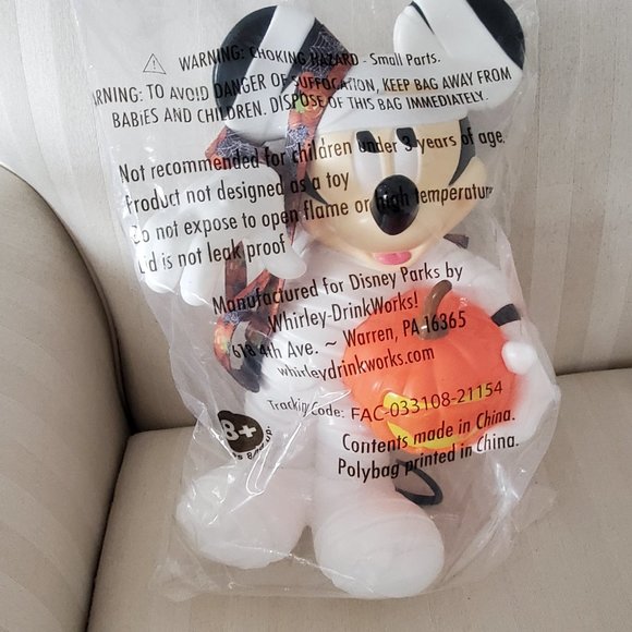 Disney Holiday Disney Halloween Popcorn Bucket 22 Mickey New In Bag